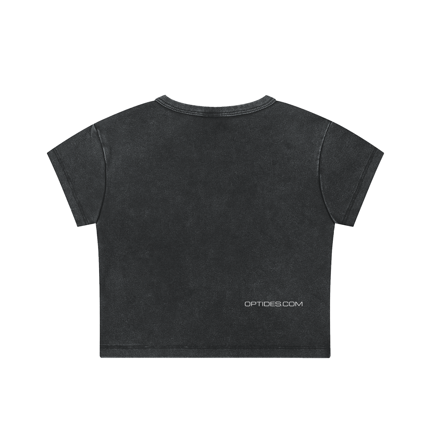 LAB TESTED- GYM APPROVED -Snow Washed Crop Top