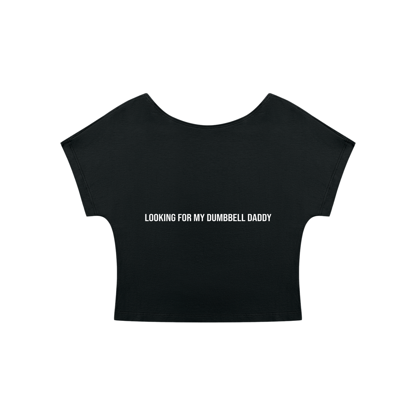 LOOKING FOR MY DUMBELL DADDY -Women's Open-Back T-Shirt