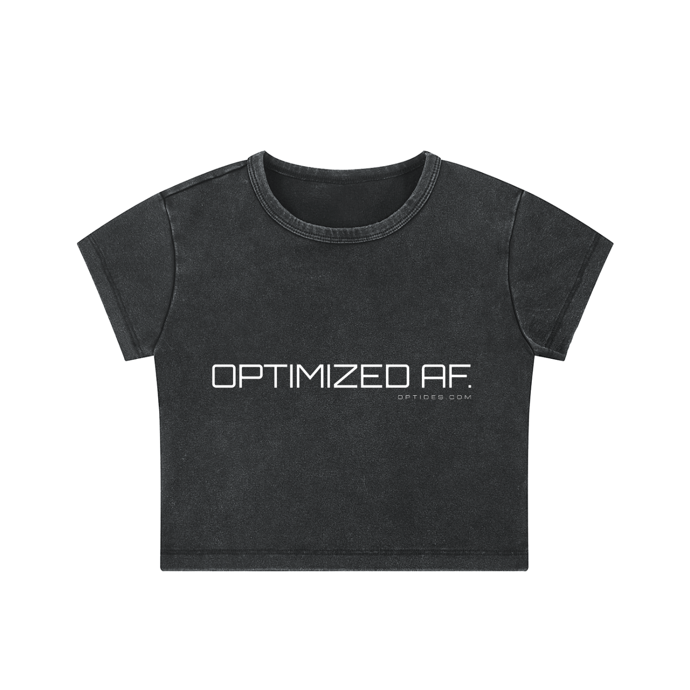 OPTIMIZED AF. Crop Top